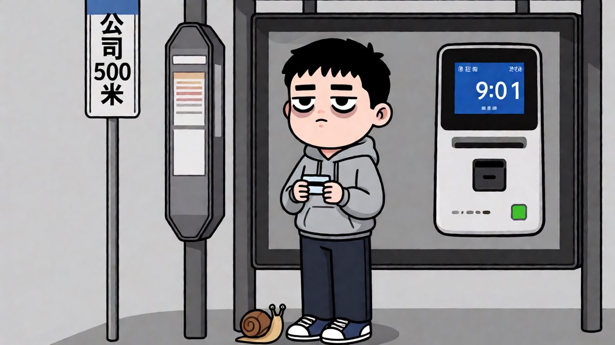 迟到五分钟，人生崩塌