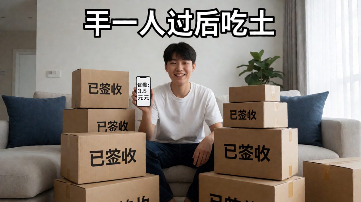 快递到手的那一刻，贫穷来得如此突然