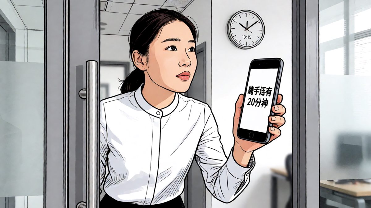 怎么还不到……我已经饿扁了