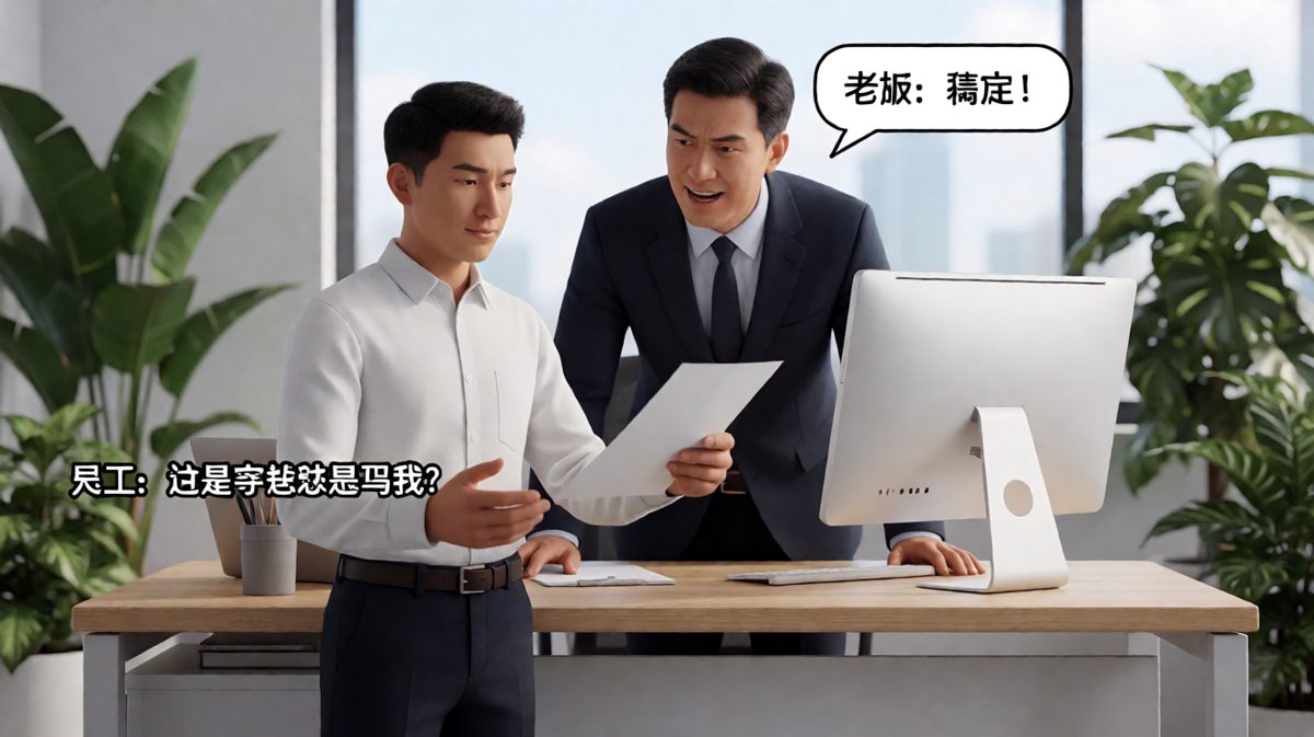 老板夸员工绩效稳定，结果稳定地啥也没干成