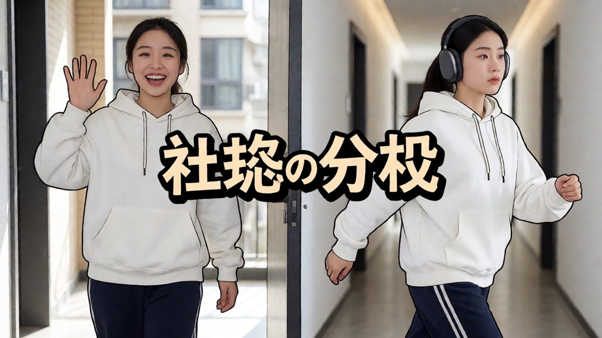社恐人的日常：假装没看见