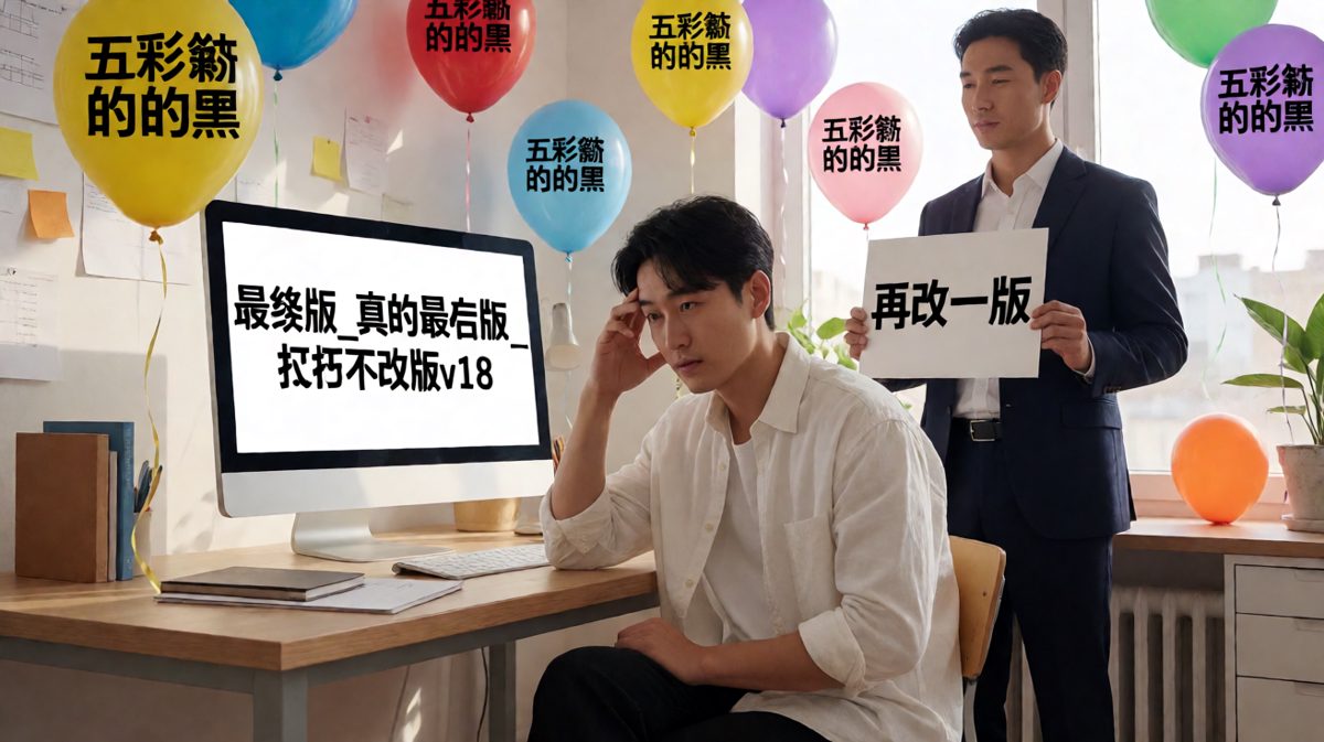 甲方爸爸：这个感觉不对，再改改