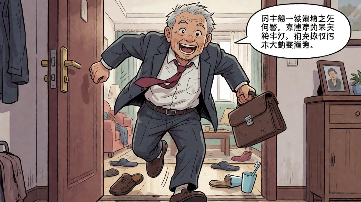 第三格：出门前一分钟，彻底乱成一锅粥