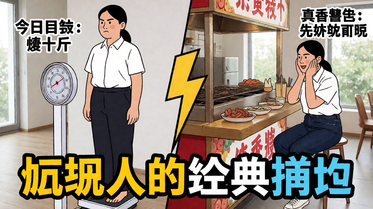 减肥flag永远倒在美食面前
