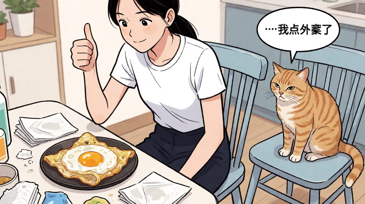 猫咪：这家我是不敢再来了