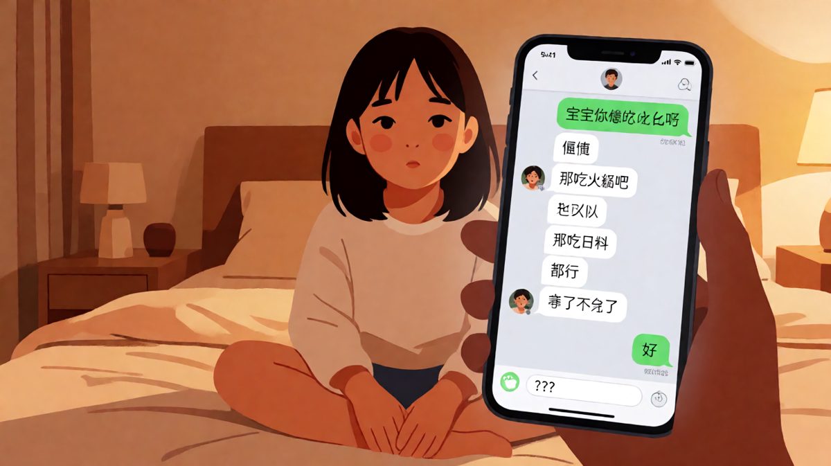点外卖的经典死局：你说随便，我点了十样你都说行，最后说不吃了你秒回好