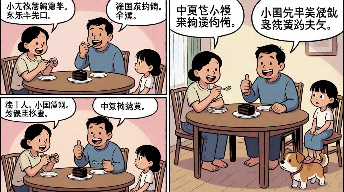 结局：全家配合演出，只有狗说了真话