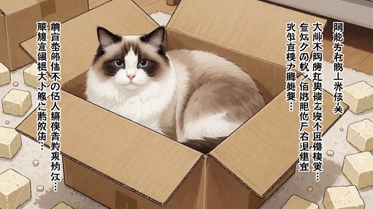 猫：二十块钱的猫窝不如二十块的纸箱香