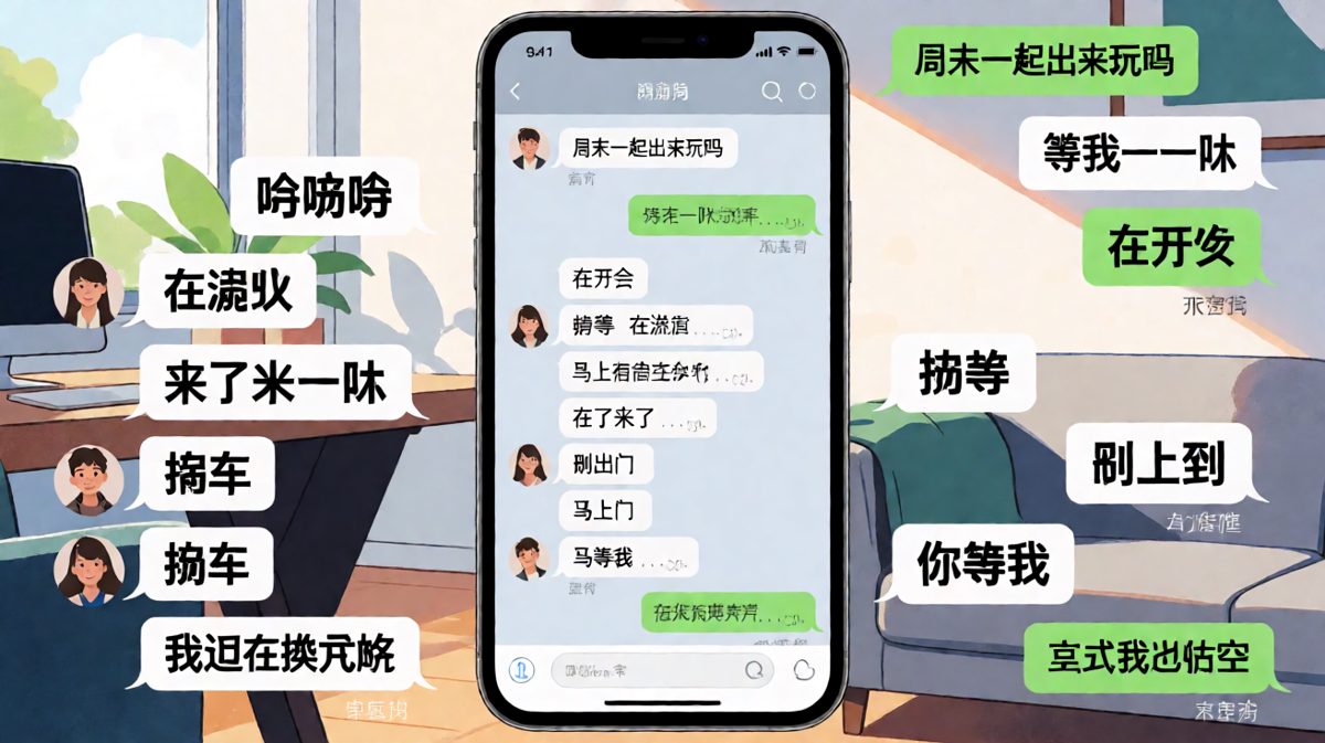 当代年轻人的社交礼仪：永远在'马上到'
