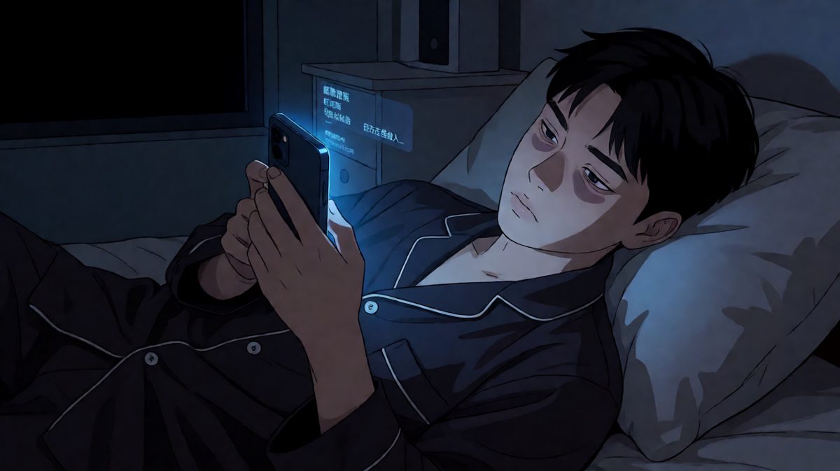 凌晨三点：明知在熬夜，但手指有自己的想法