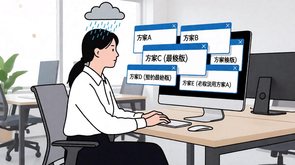 甲方：还是第一版好