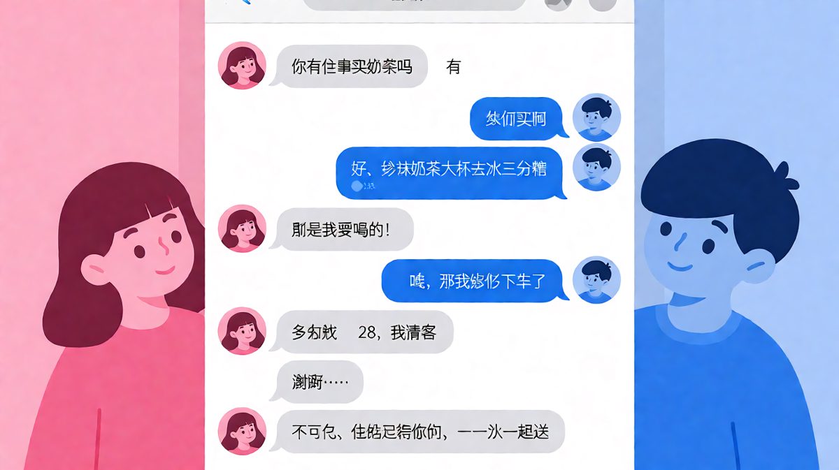 男生一口气帮女朋友买了她所有想喝的奶茶