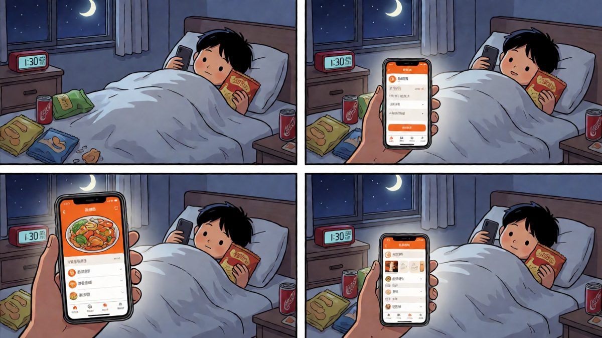 晚上11点：明天一定早起！