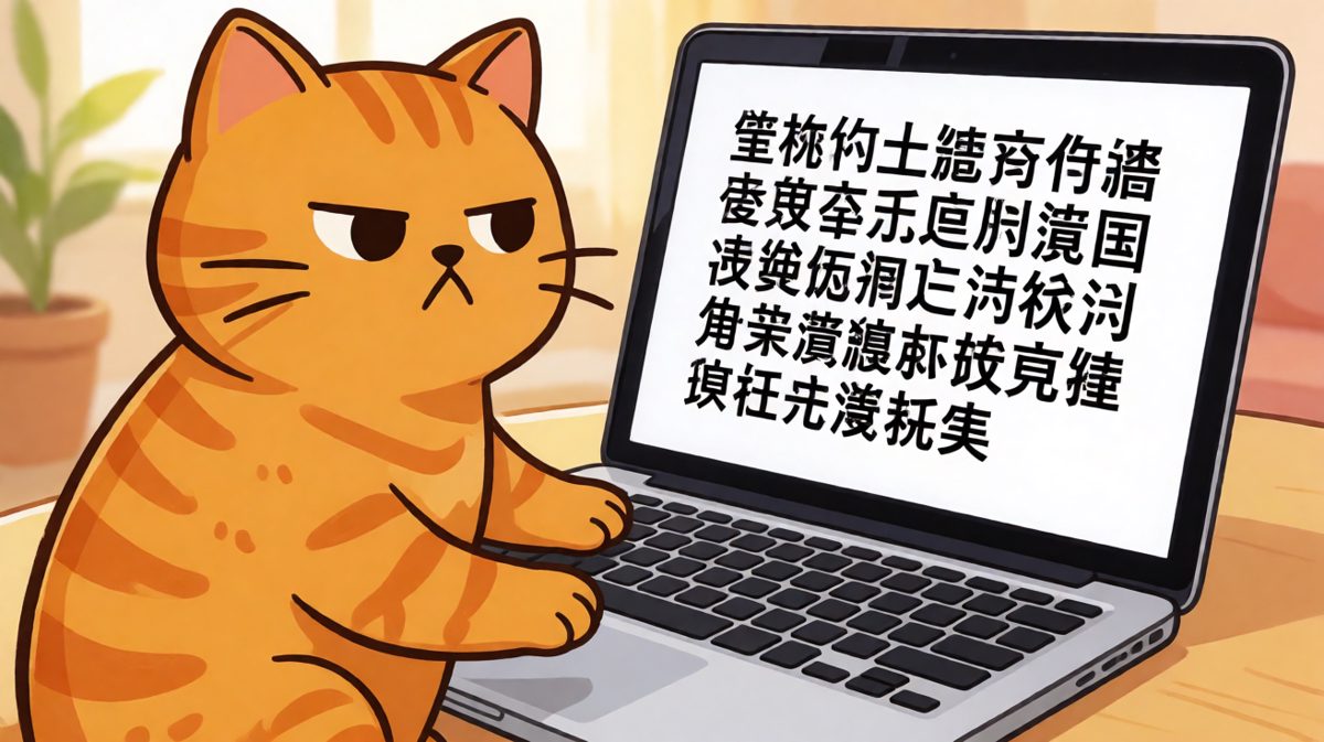 主子正在远程办公，老板看不出任何破绽