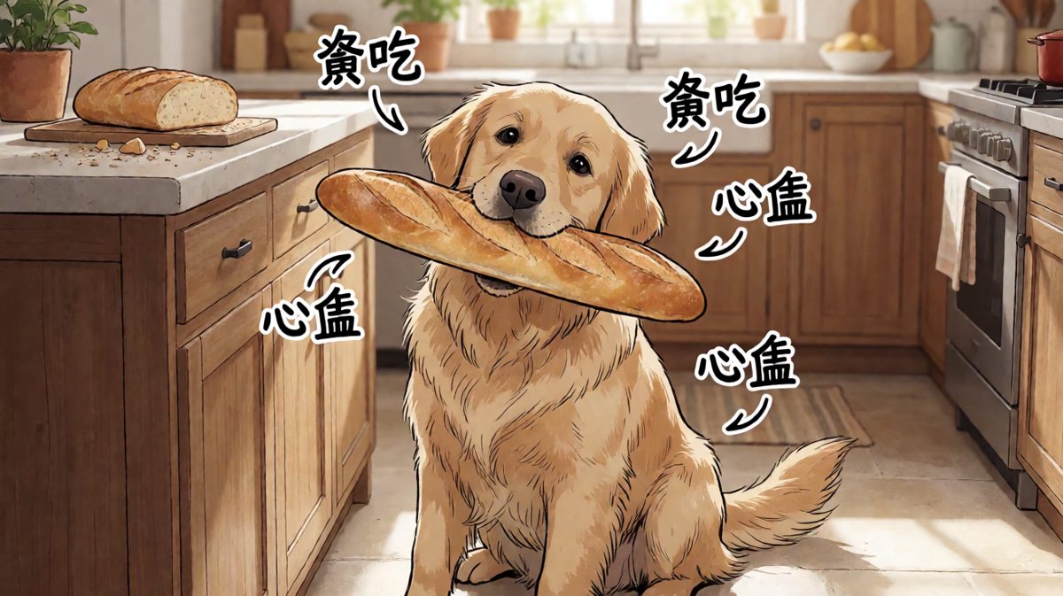 汪：我啥也不知道，是风把面包吹进我嘴里的