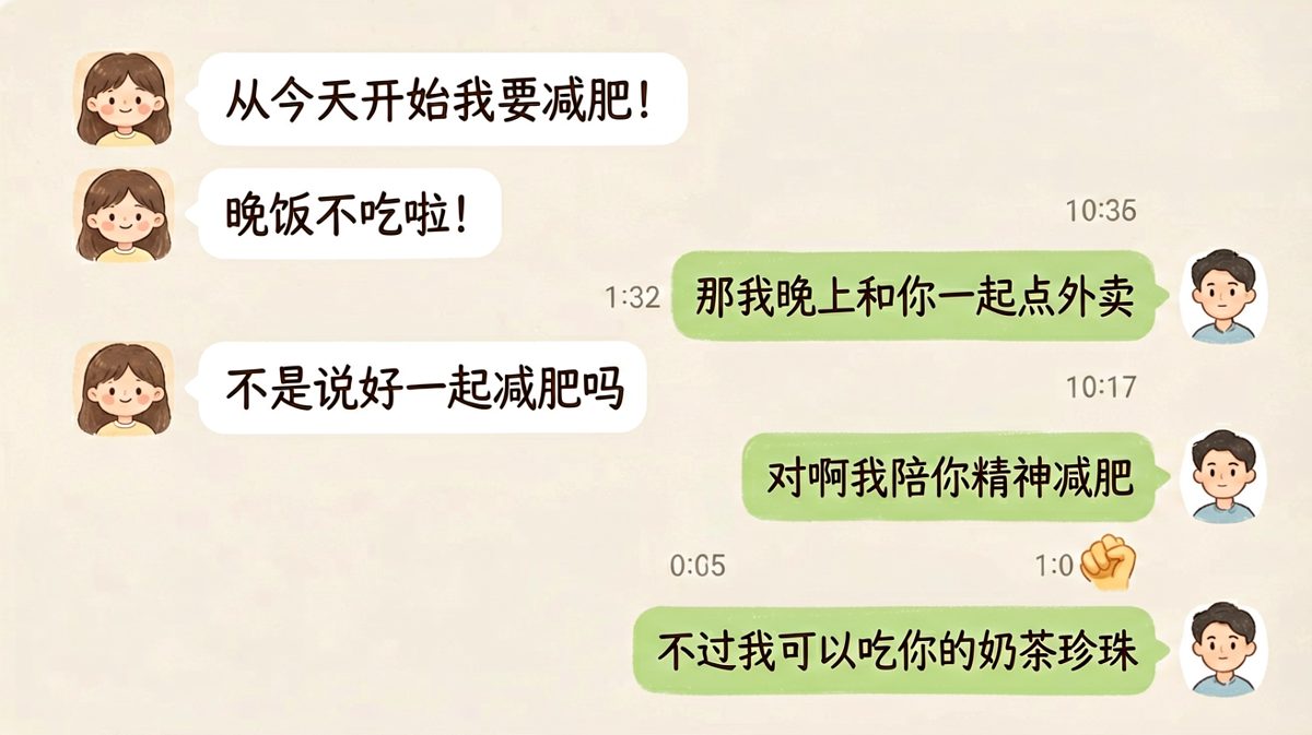 减肥计划里的偷吃逻辑