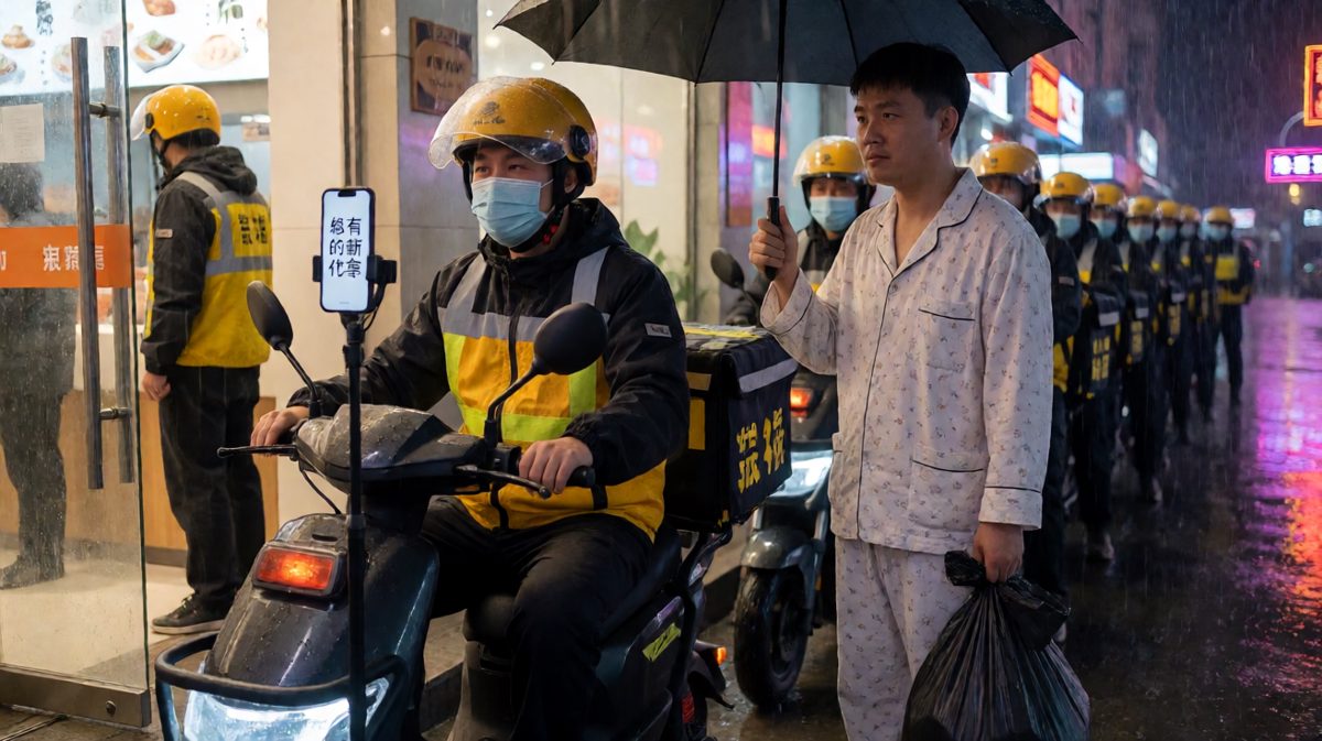 外卖小哥の灵魂拷问：这单能超时吗？我不能