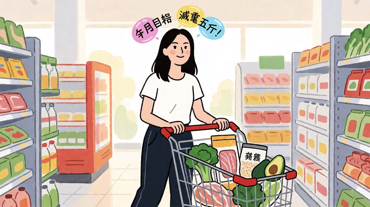 超市采购，装备齐全，势在必得。