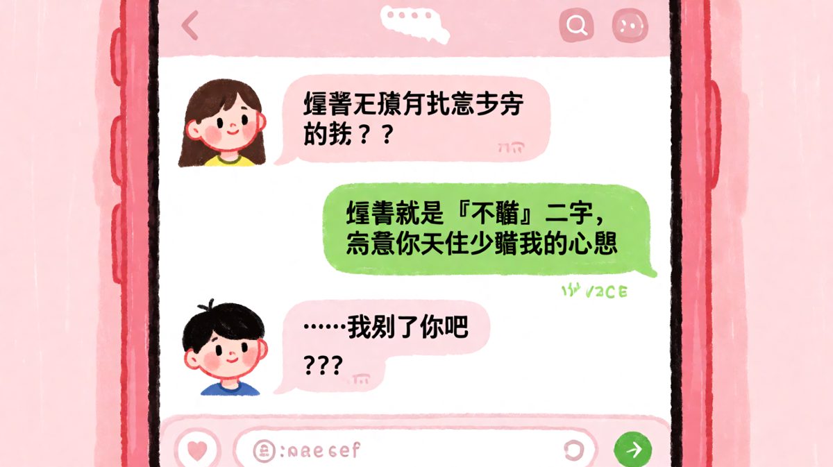 情人节礼物的文字游戏，把直男的脑回路演绎到极致