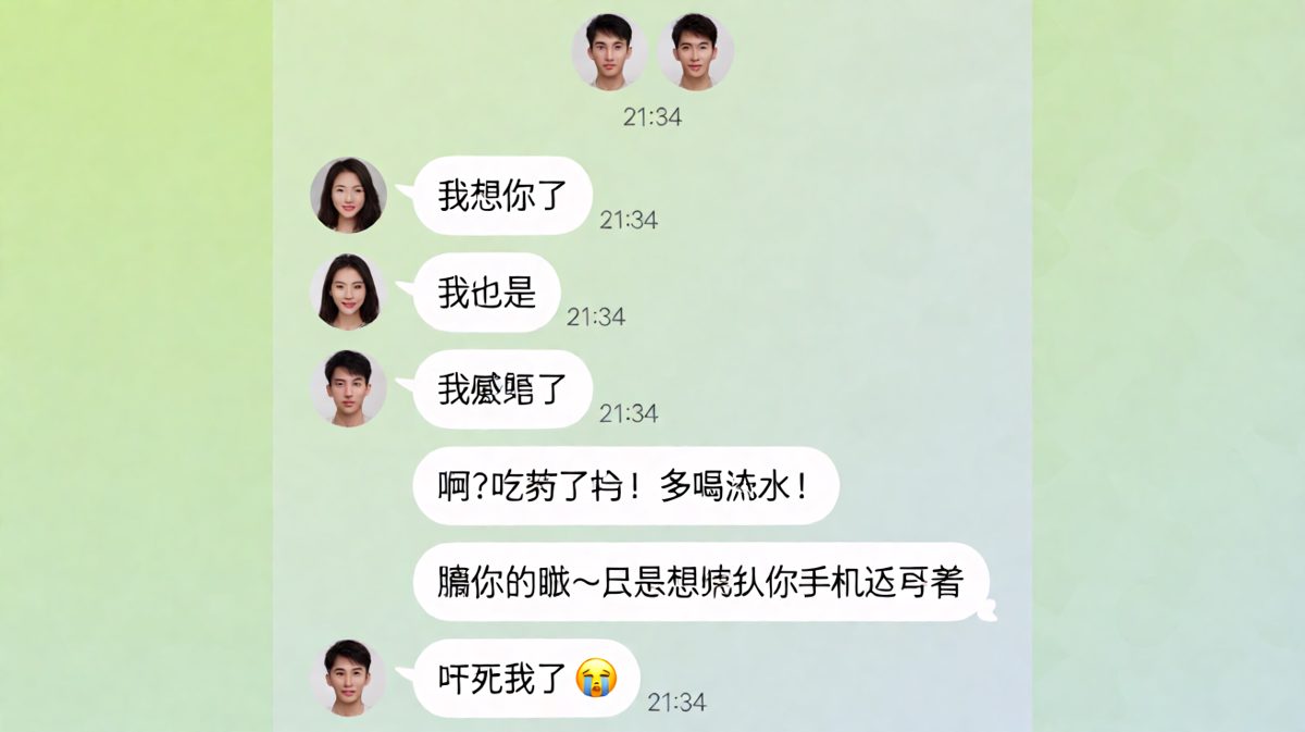 一句「我想你了」背后的套路反转