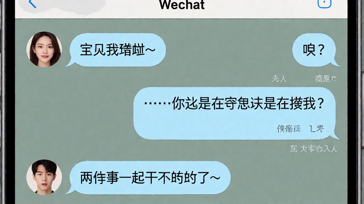 求生欲满分的情话套路，男生直接语塞。