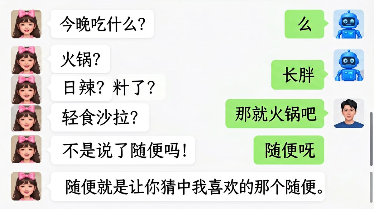 「随便」的终极陷阱，男生每次都会被绕进去