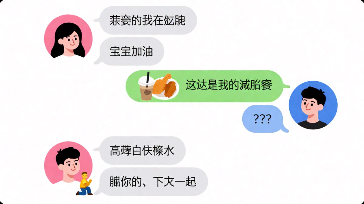 减肥女孩的减脂餐，全是蛋白质全是谎言