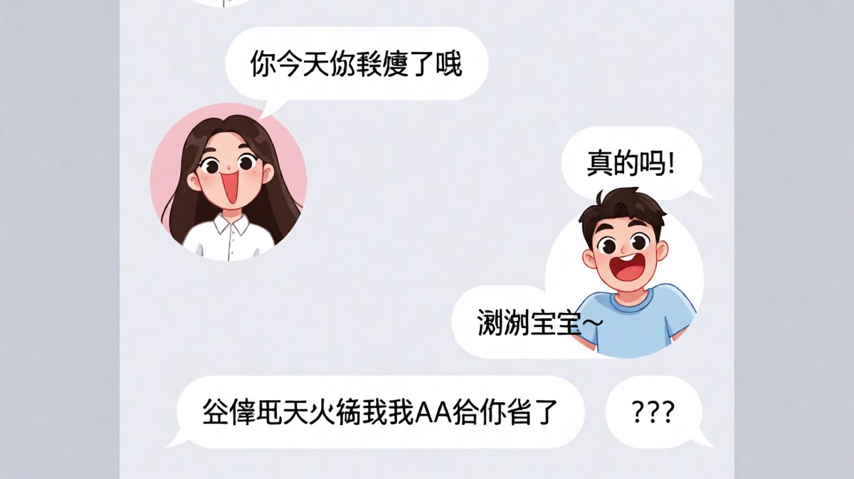 夸你瘦了，是为了AA火锅钱