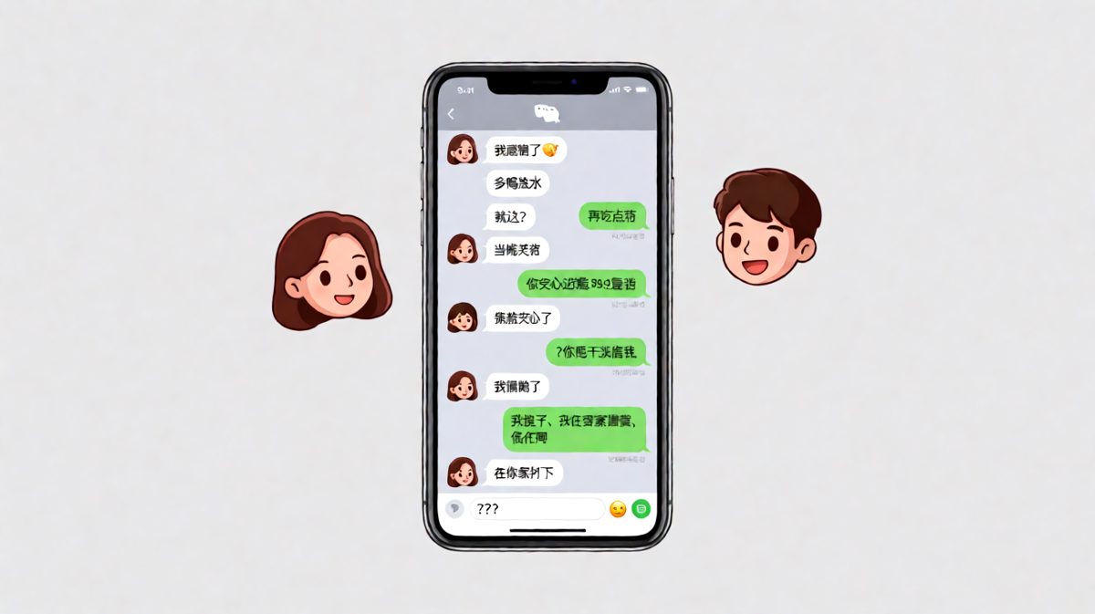 生病求安慰，结果发现是他自己病了