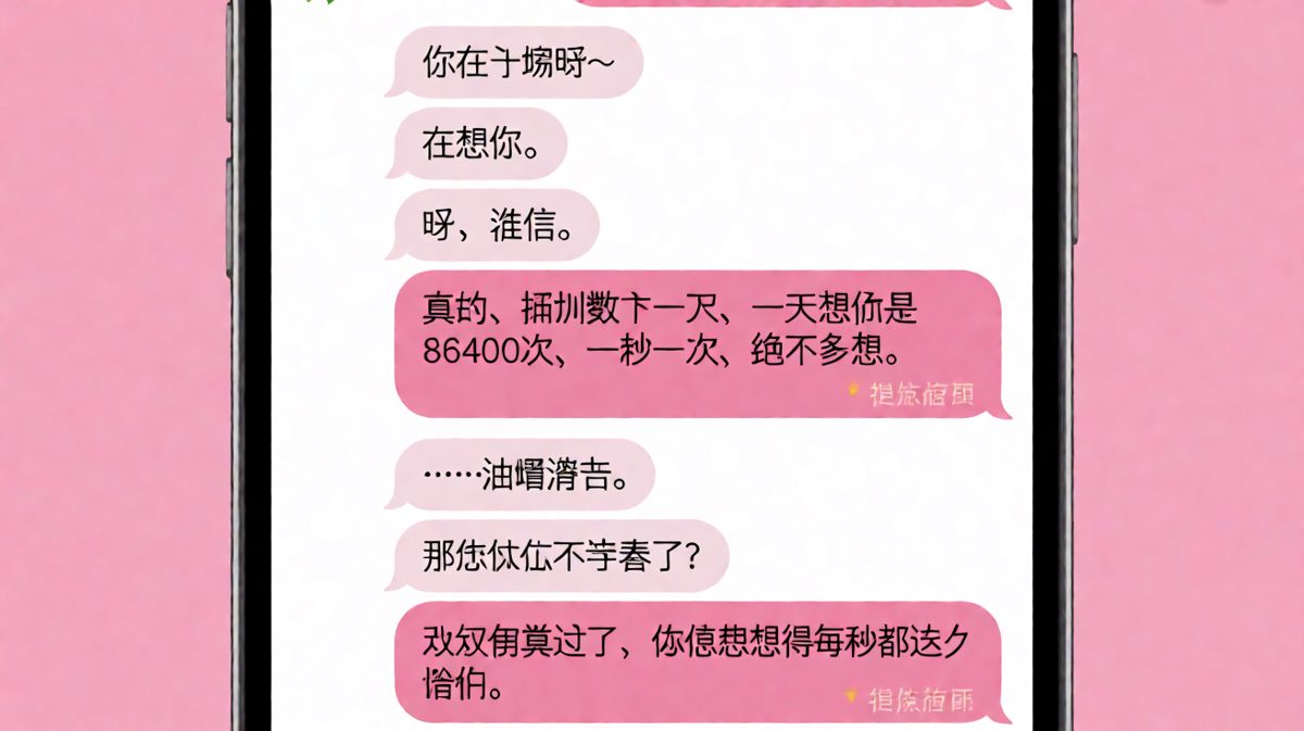 男生想她每秒一次？女生当场拆穿数学谎言