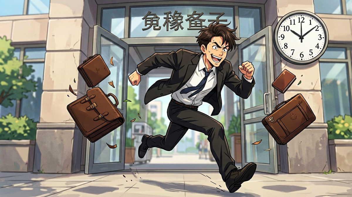 周五下班的我，时速堪比猎豹