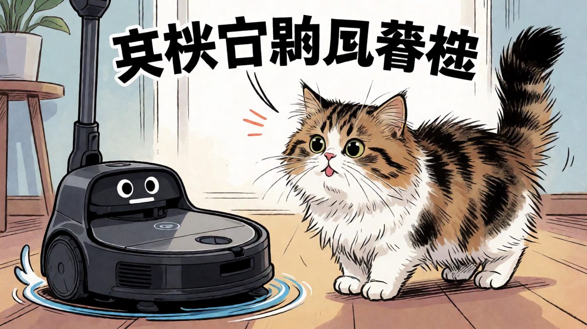 猫咪：这玩意儿为什么不怕我！我的威严呢！