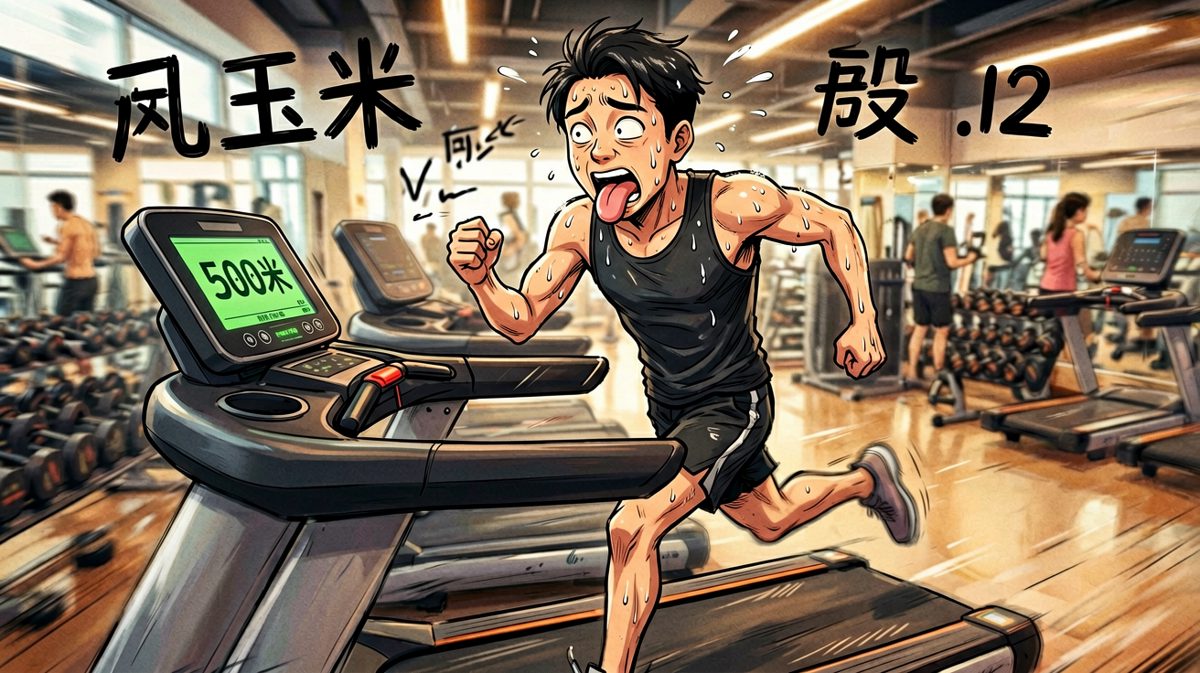 跑了五分钟后：我为什么要这样折磨自己……