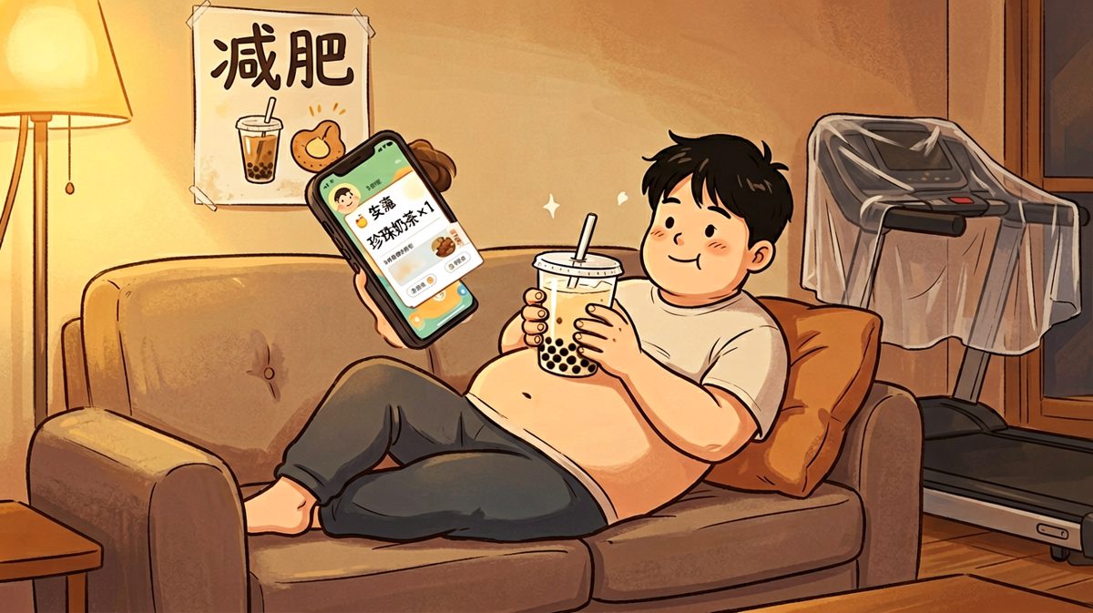 明天再减吧，今天的我已经很努力了。