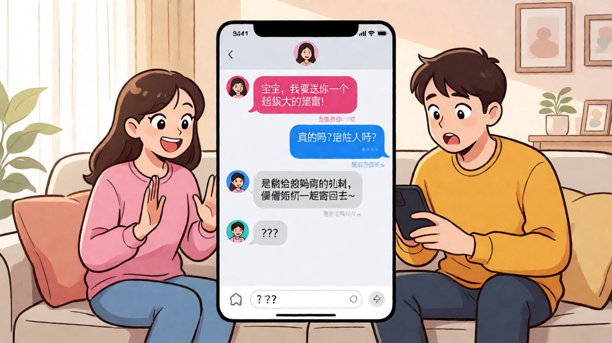 惊喜是给你妈准备的，顺便让你帮忙寄——送礼套路翻车现场