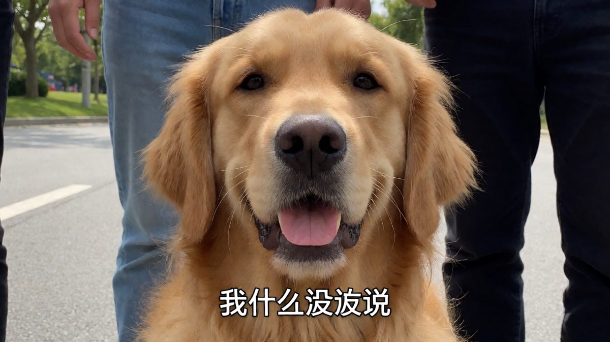 狗狗偷吃零食被抓现行装无辜