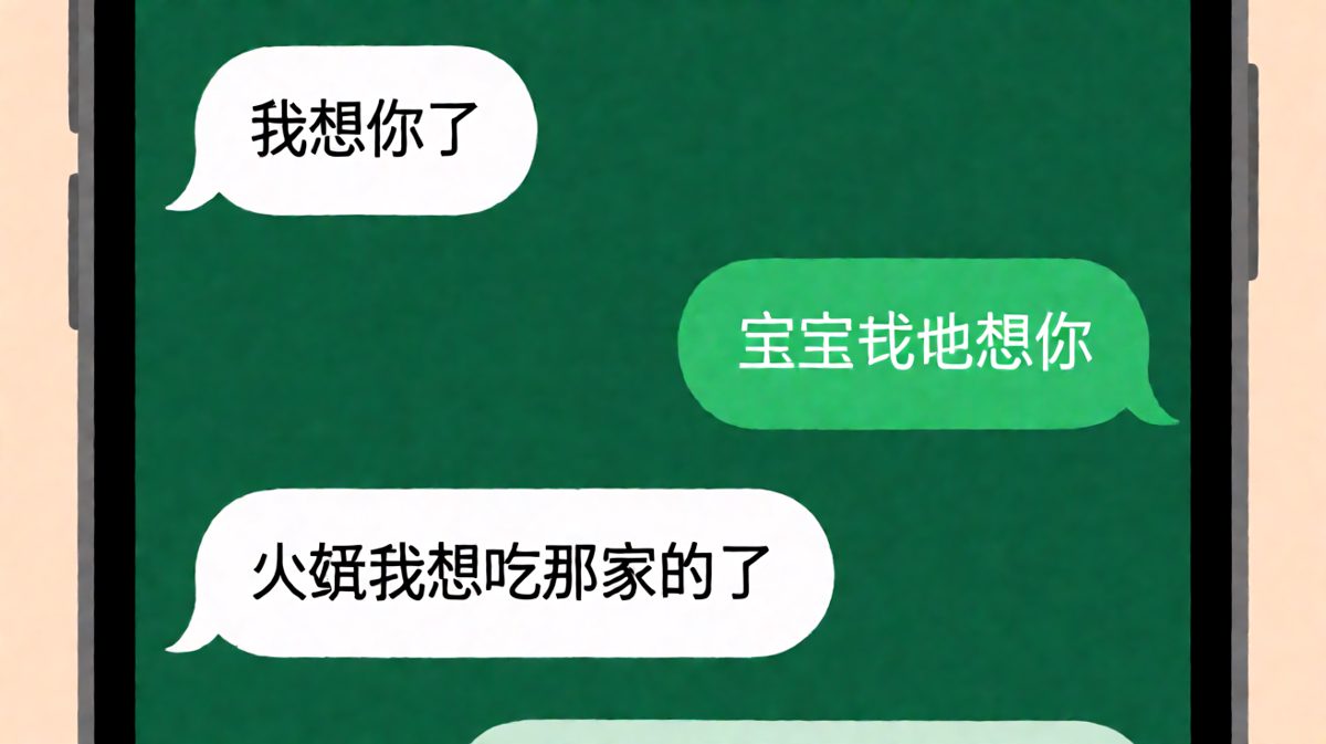 女生说想男生，结果想的是火锅。