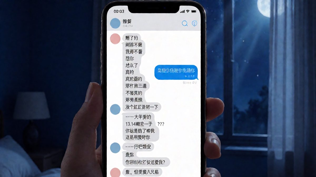 深夜爱情的终极考验是收款码