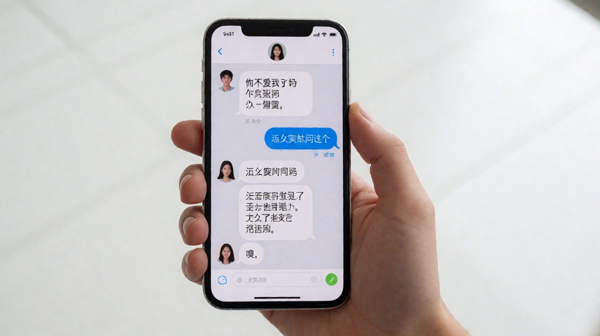 一个"嗯"字引发的深夜情感危机。