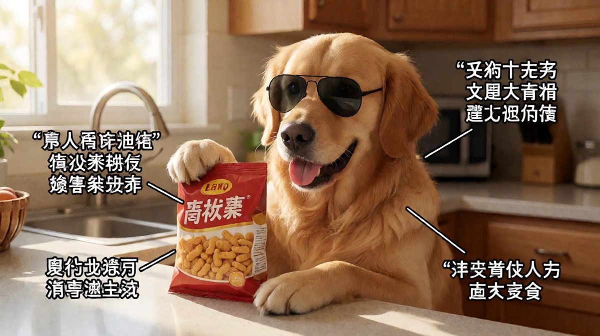 汪星人：本汪只是在...检查一下库存！