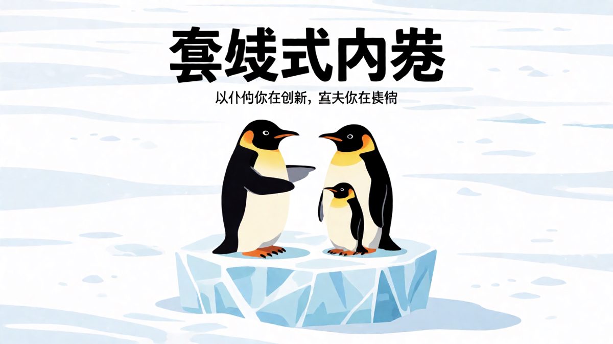 套娃企鹅：职场内卷的完美隐喻