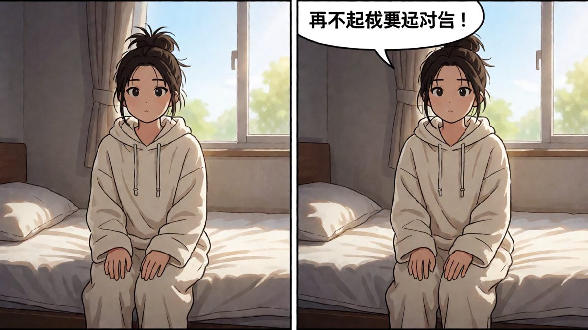 妈妈的催促如同圣旨
