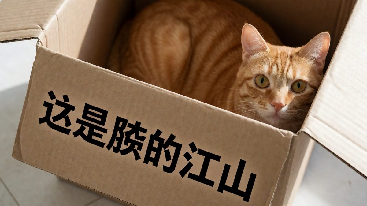 两脚兽请勿闯入我的领地