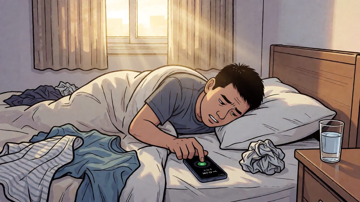 闹钟响了，周一又要开始了……