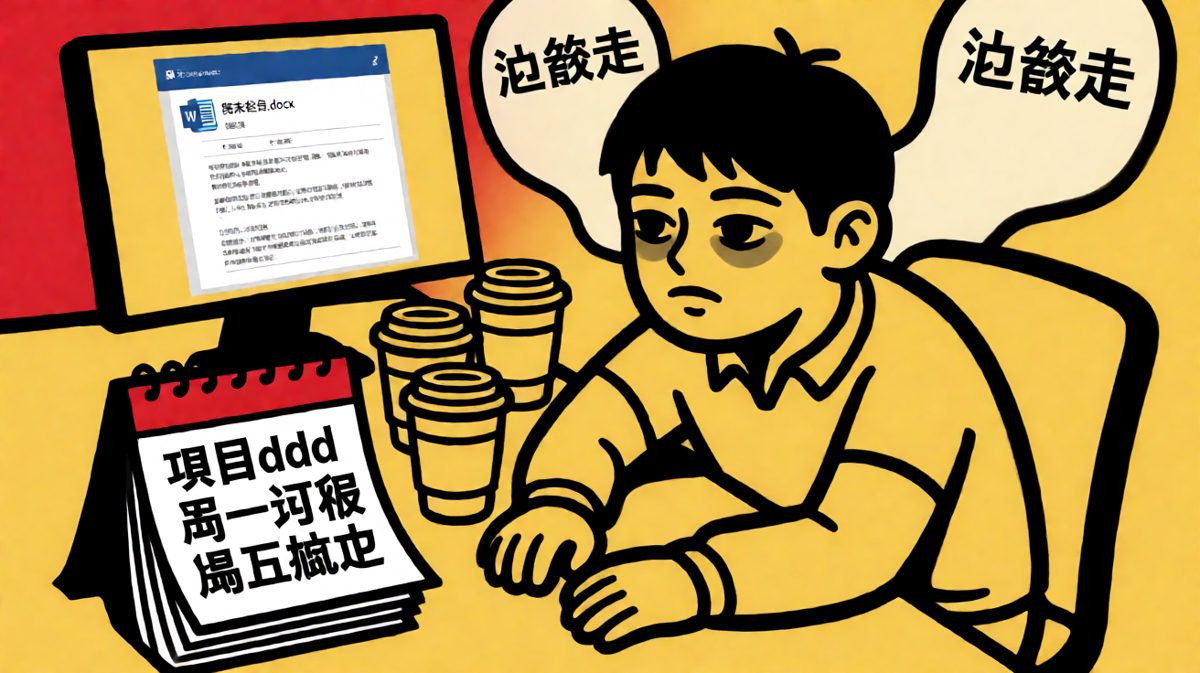 DDL是第一生产力，但前一个DDL也在前面催。