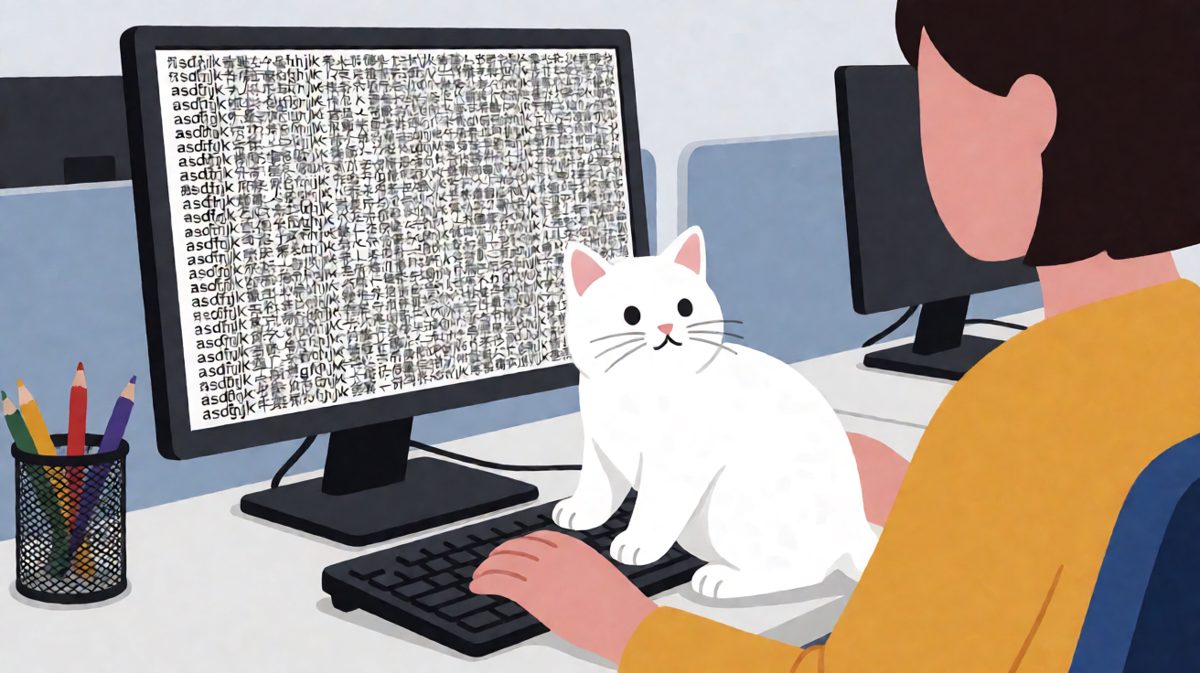 我的工作很繁忙——主要是帮主人把文件发错给老板。