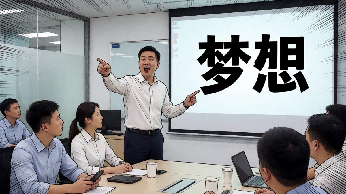 老板：公司明年上市！你们都是元老！员工心想：这饼画得比墙还厚，我能怎么办？