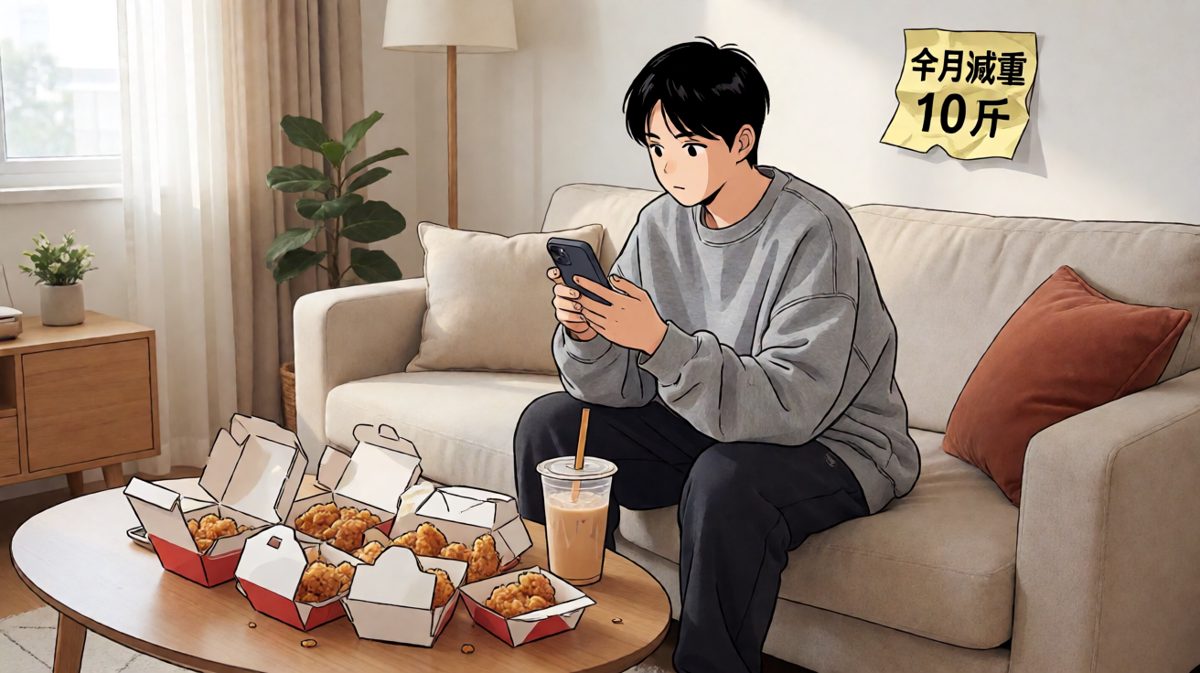 第四章：减肥，从下个月开始吧……