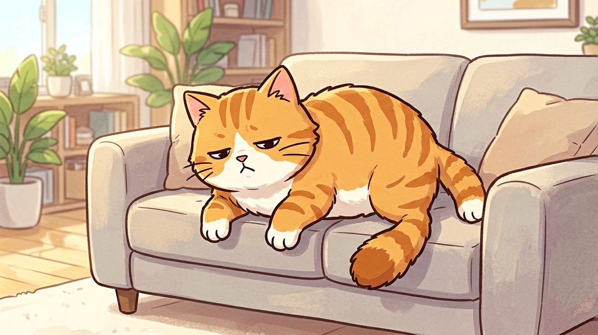 猫：人生已至此，咸鱼也翻身不了