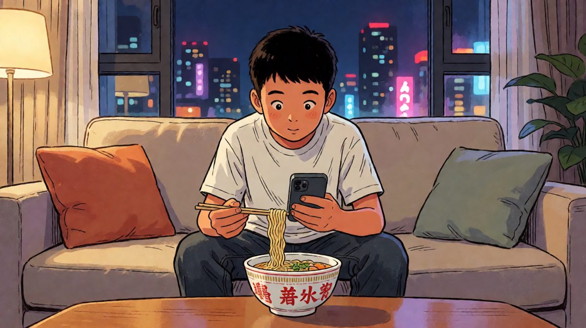 回家泡面填肚子，这就是贫穷的味道
